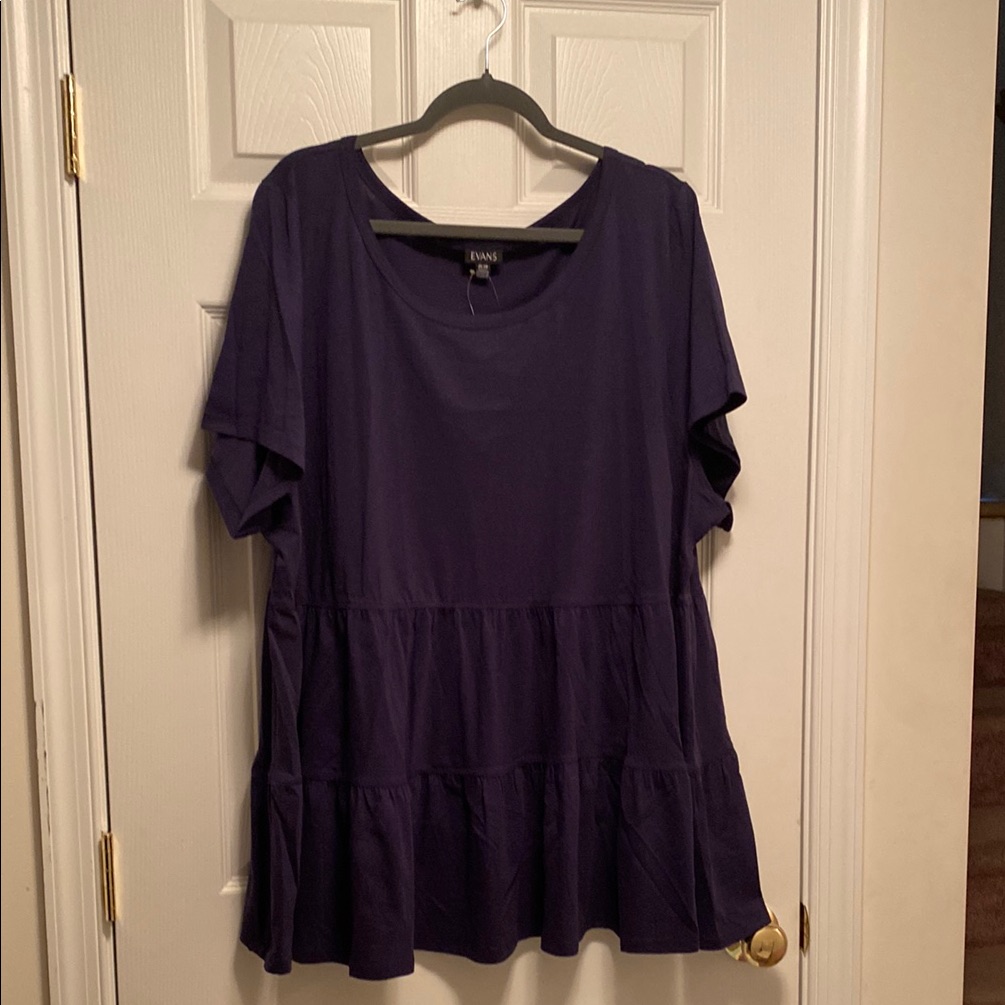 Brand New Evans Navy Tiered Topsize 2628